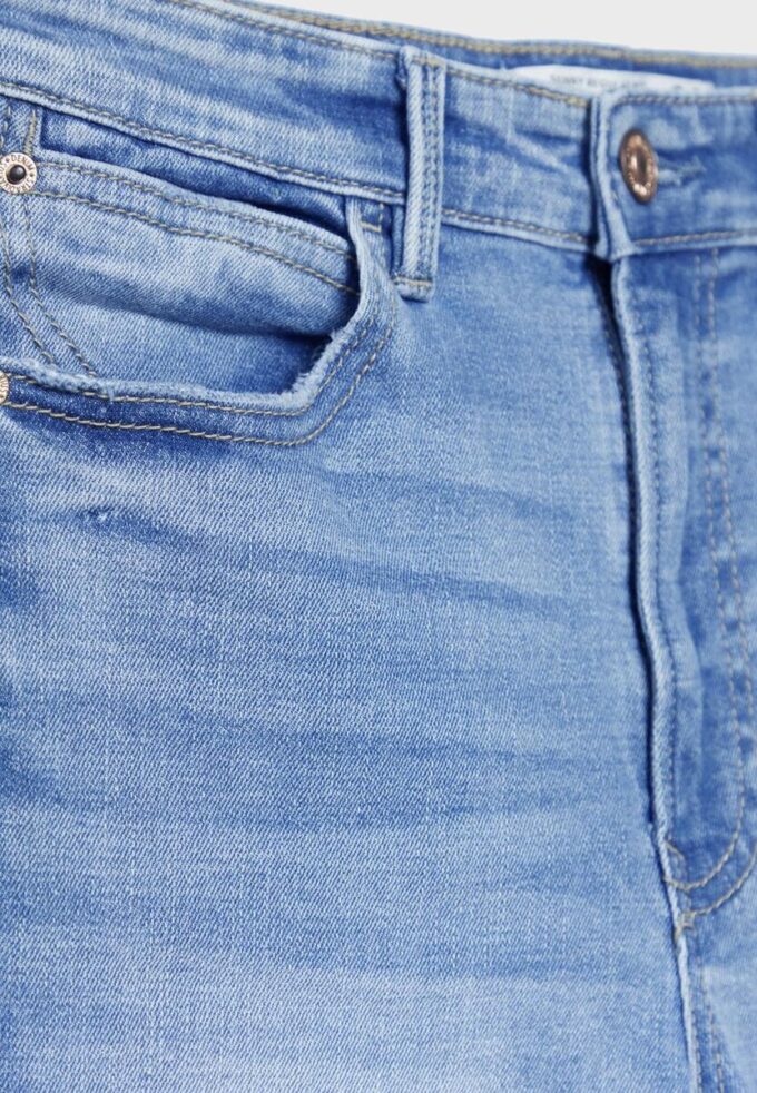 D07 Skinny-jeans med normal midje