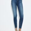 D07 Skinny-jeans med normal midje