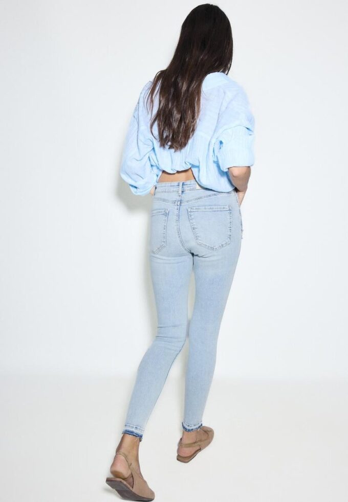 D07 Skinny-jeans med normal midje