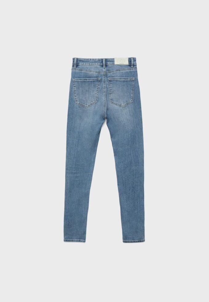 D07 Skinny-jeans med normal midje