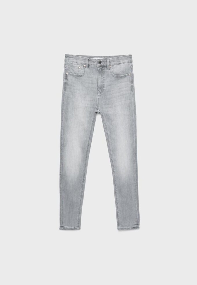 D07 Skinny-jeans med normal midje