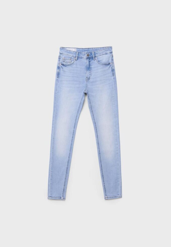 D07 Skinny-jeans med normal midje