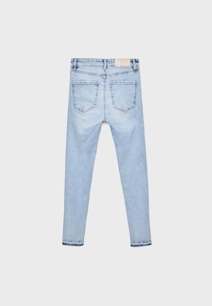 D07 Skinny-jeans med normal midje