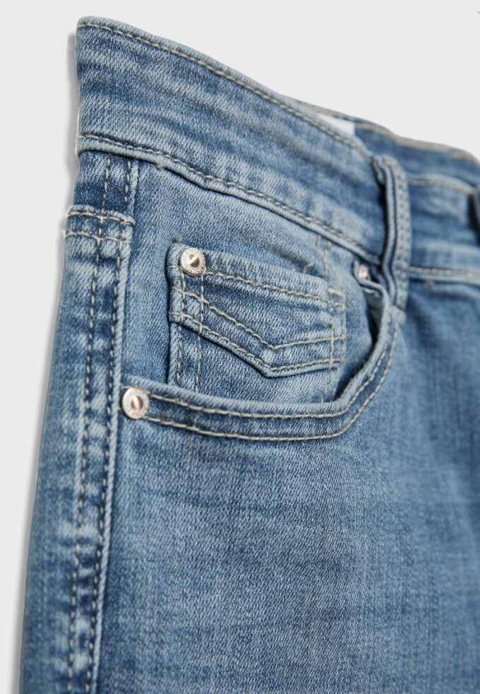 D07 Skinny-jeans med normal midje