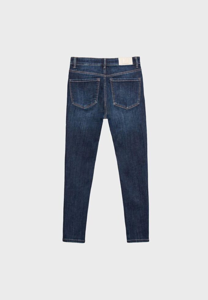 D07 Skinny-jeans med normal midje