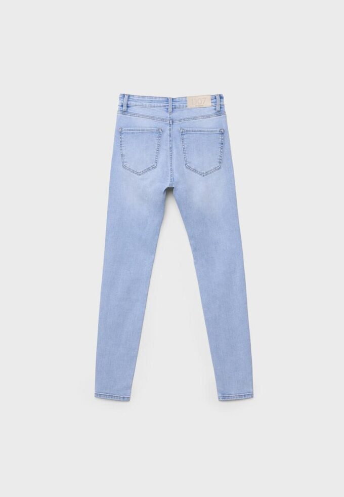 D07 Skinny-jeans med normal midje