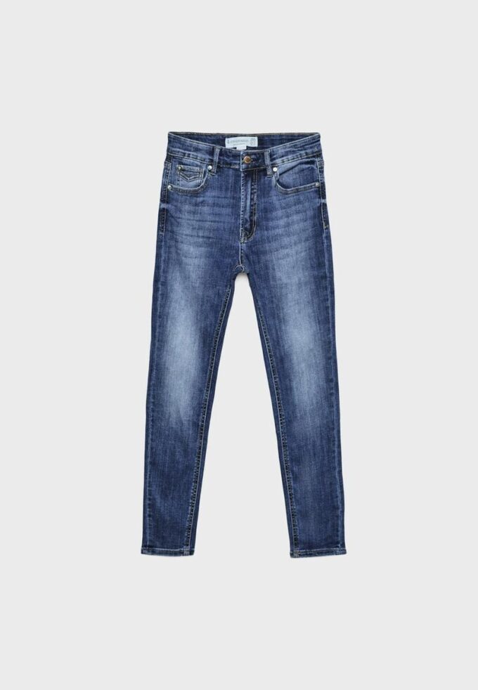 D07 Skinny-jeans med normal midje