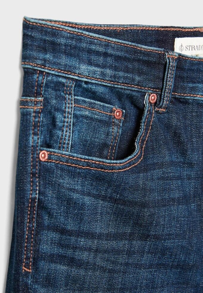D07 Skinny-jeans med normal midje
