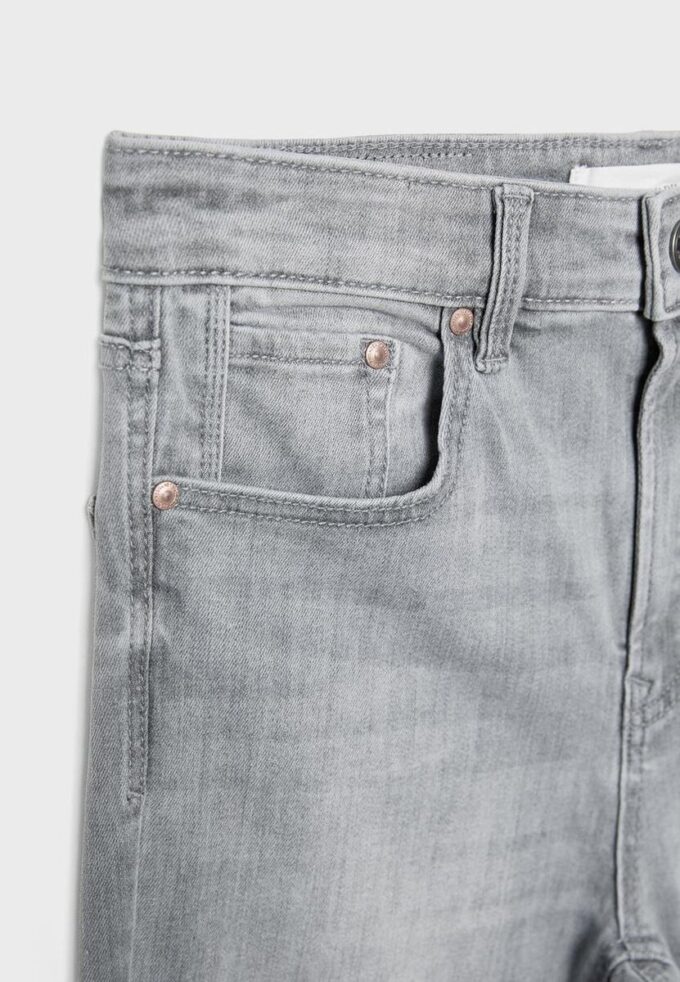 D07 Skinny-jeans med normal midje