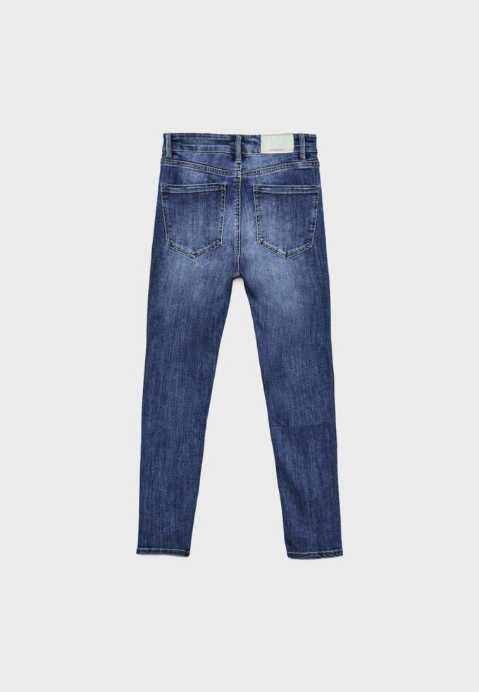 D07 Skinny-jeans med normal midje