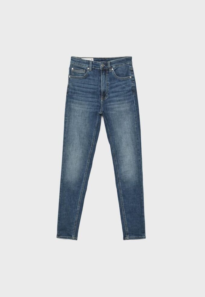 D09 Superhøytlivede skinny jeans