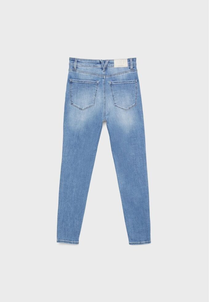 D09 Superhøytlivede skinny jeans