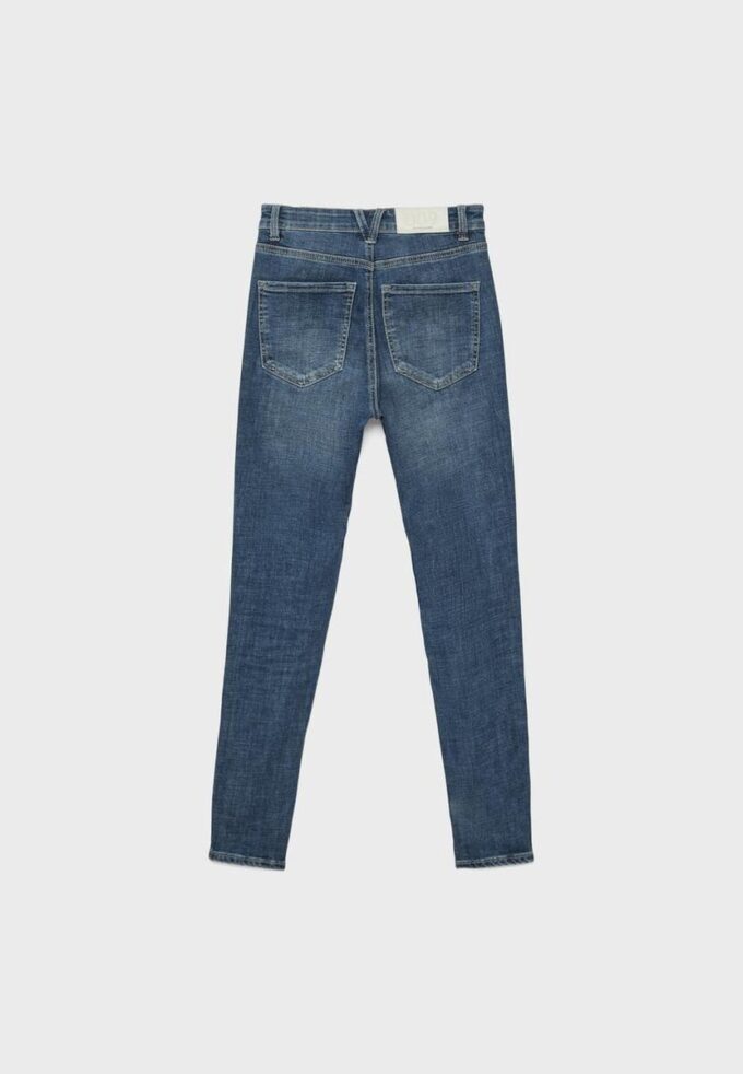 D09 Superhøytlivede skinny jeans