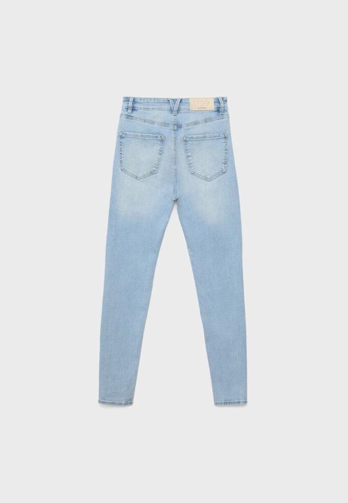 D09 Superhøytlivede skinny jeans