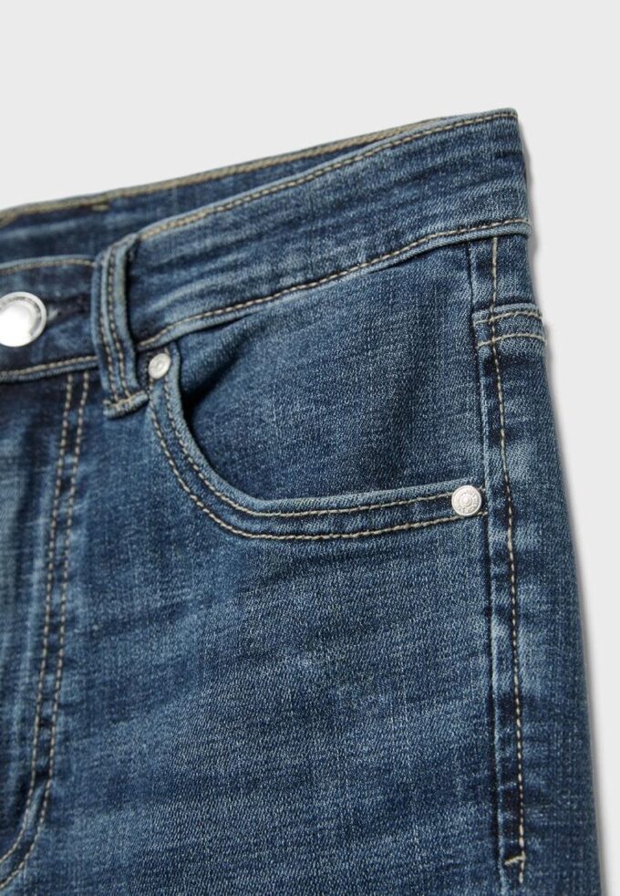 D09 Superhøytlivede skinny jeans