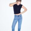D10 Slim Fit Mom Jeans