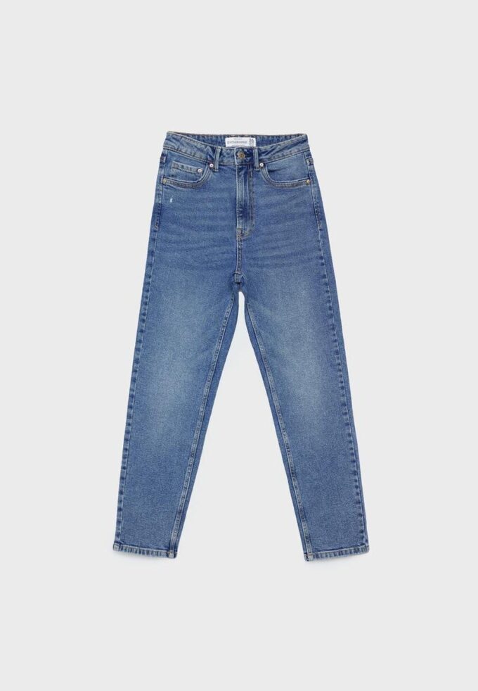 D10 Slim Fit Mom Jeans