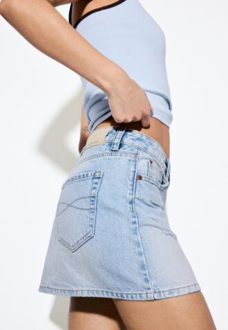 D60 denimminiskjørt