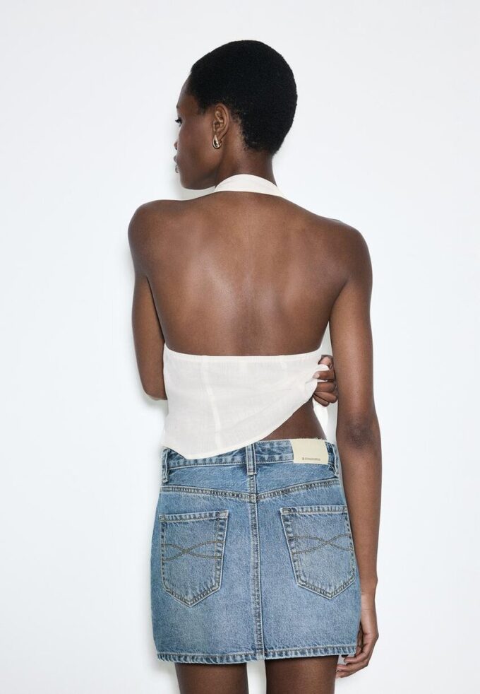 D60 denimminiskjørt