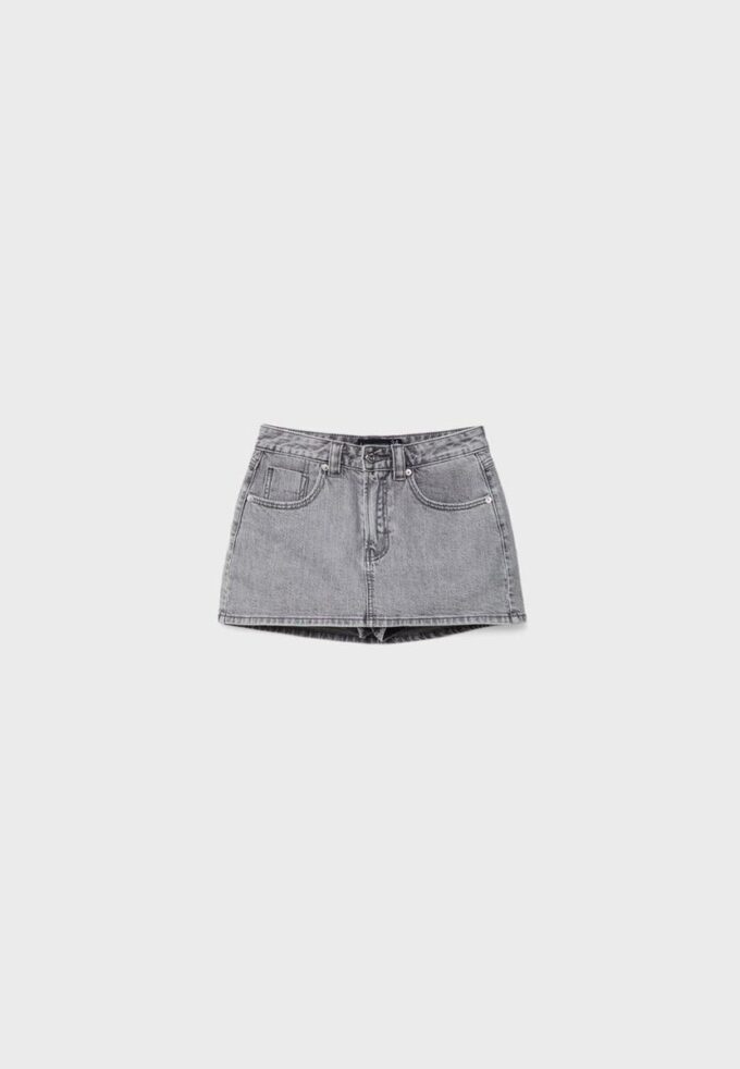 D62 Denim Skort