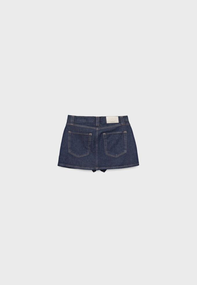D62 Denim Skort
