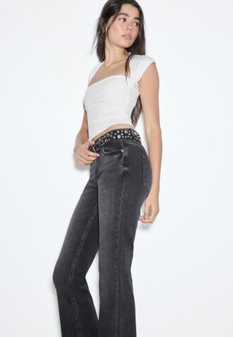 D67 Slim Bootcut-jeans