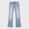 D67 Slim Fit Boot-Cut-jeans