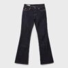 D67 Slim Fit Boot-Cut-jeans