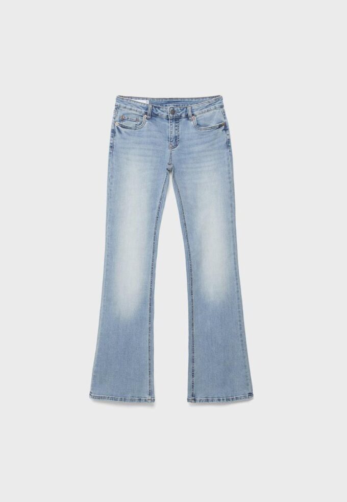 D67 Slim Fit Boot-Cut-jeans