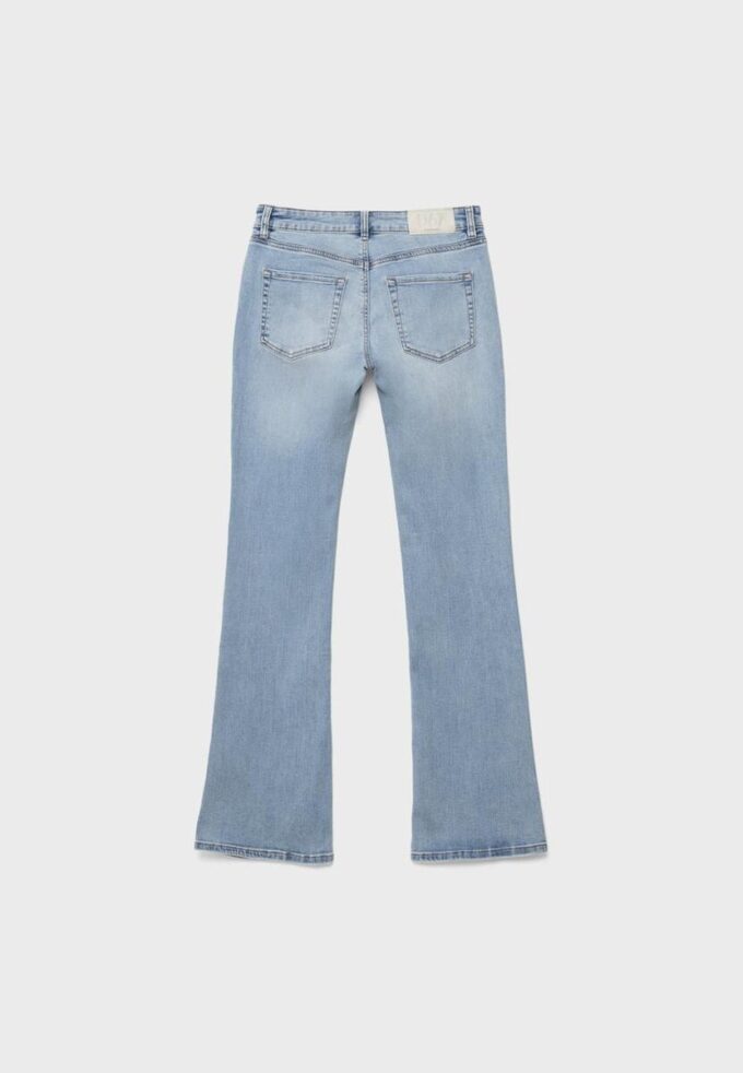 D67 Slim Fit Boot-Cut-jeans