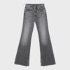 D74 Flared Jeans med spalte