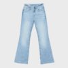 D74 Flared Jeans med spalte