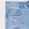 D75 Ripped Denim Shorts