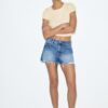 D75 Ripped Denim Shorts