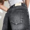 D75 Ripped Denim Shorts