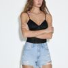 D75 Ripped Denim Shorts