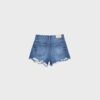 D75 Ripped Denim Shorts