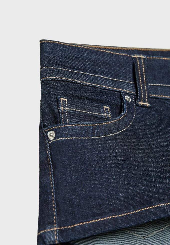 D76 Denim-mikroshorts