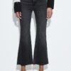 D78 Korte Flared jeans