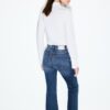 D78 Korte Flared jeans