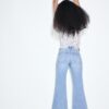 D78 Korte Flared jeans