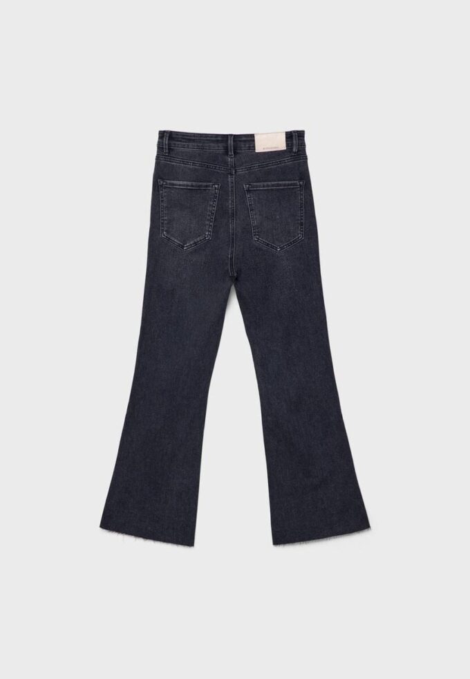 D78 Korte Flared jeans