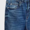 D78 Korte Flared jeans