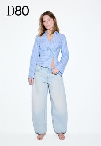 D80 Barrel Fit-jeans