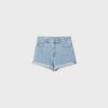 D85 Slim Mom Fit Shorts