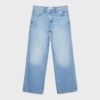 D91 Jeans med lav midje og Wide Leg-ben