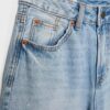 D92 Jeans med rett, Wide Leg-modell