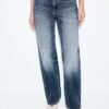 D92 Jeans med rett, Wide Leg-modell