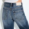 D92 Jeans med rett, Wide Leg-modell