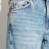 D92 Jeans med rett, Wide Leg-modell